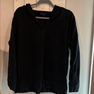LOFT Classic Black Hoodie